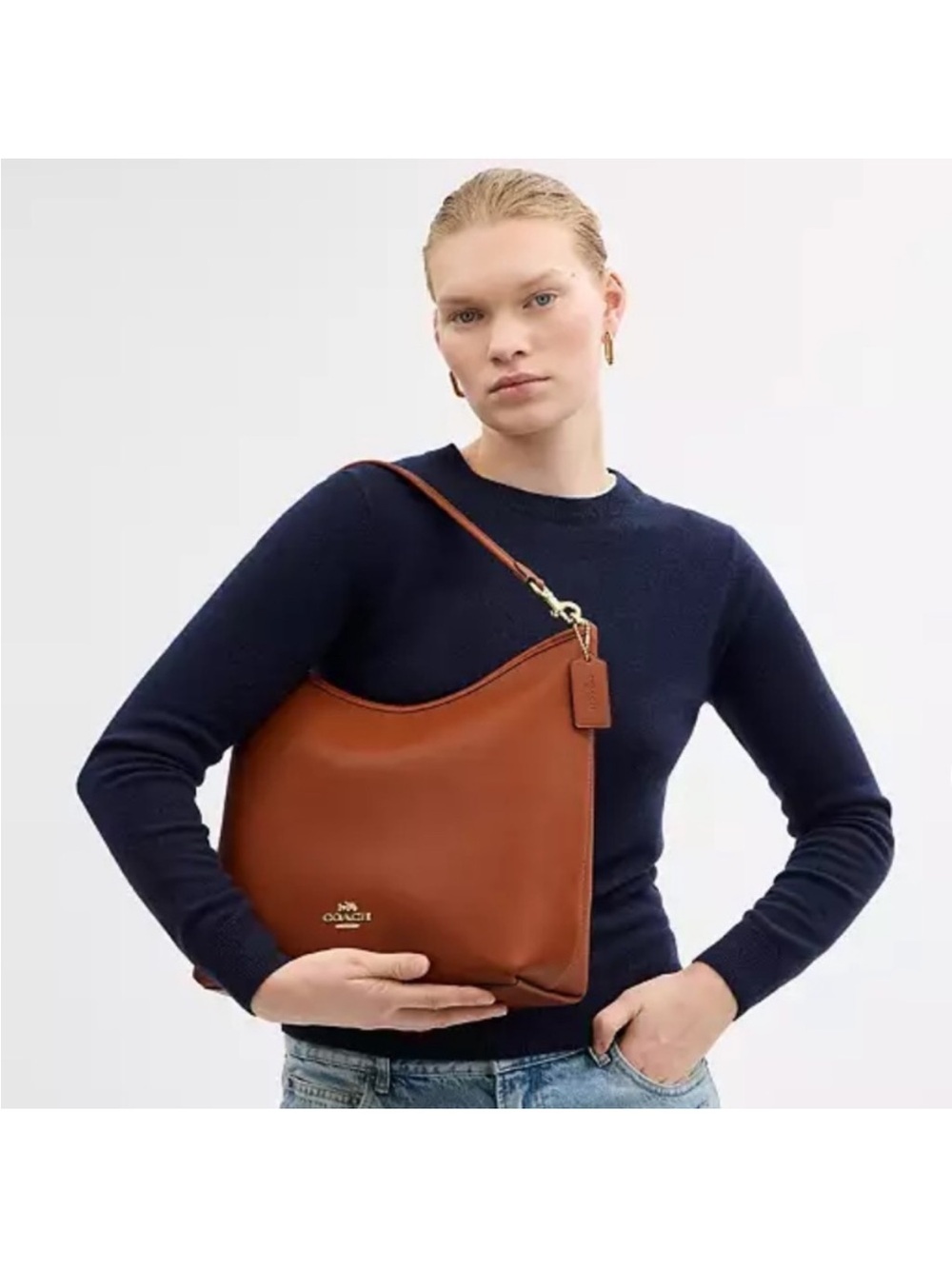Coach Hobo Laurel Large Shoulder Bag - Picture 14 of 15